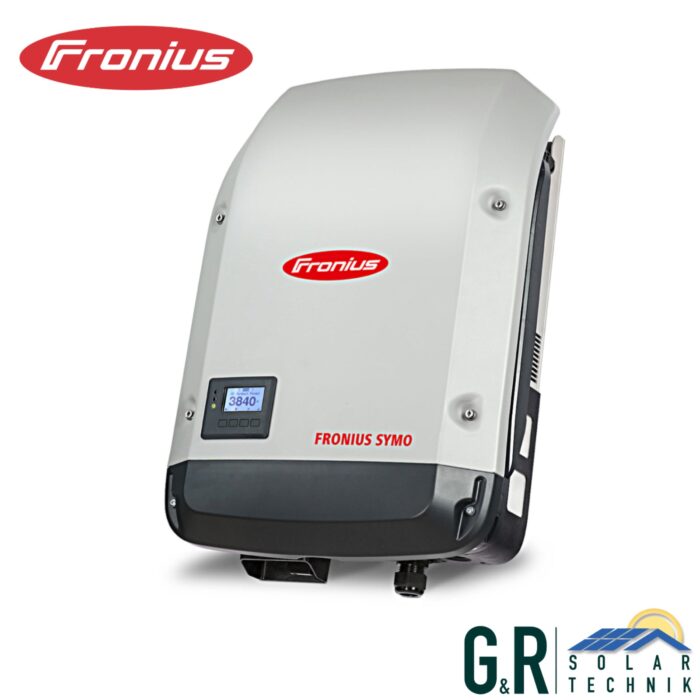 Fronius Symo 8.2-3-M Wechselrichter, WLAN/LAN/Webserver, 3-Phasig, 2 MPP Tracker, 8kW, weiß (4,210,039) – Bild 1