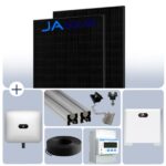 Huawei 8KW Komplett Set mit 5KW Speicher + Ja Solar 440W Full Black + Schletter UK