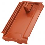 Lehmann Aufdachmodulhalter ziegelrot für Erlus Großfalzziegel XXL