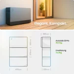 FoxESS Avocado 22 Pro-M Speicher für Balkonkraftwerke 2kWh mit 4 MPP-Trackern und Notstrom – Bild 2